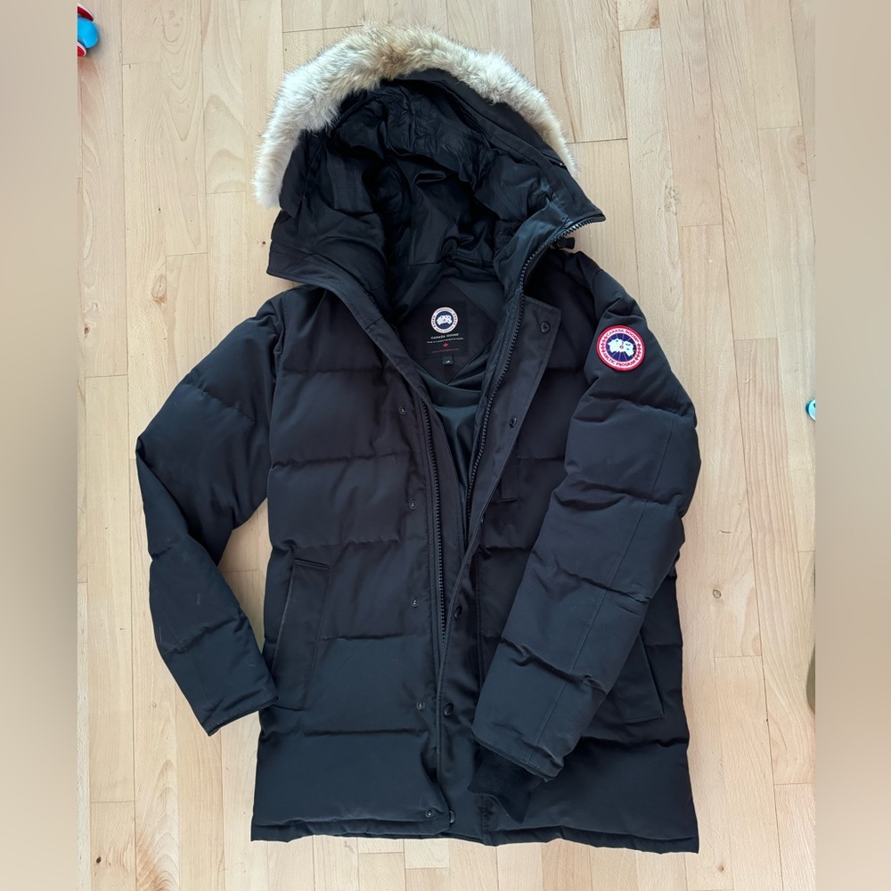 Canada Goose black Men’s Carson Parka winter down Jacket preppy fall ski jacket